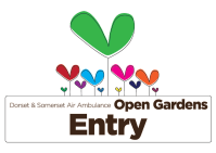 Air Ambulance Open Gardens Entry Sign