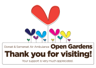 Air Ambulance Open Gardens Thank you for visiting Sign