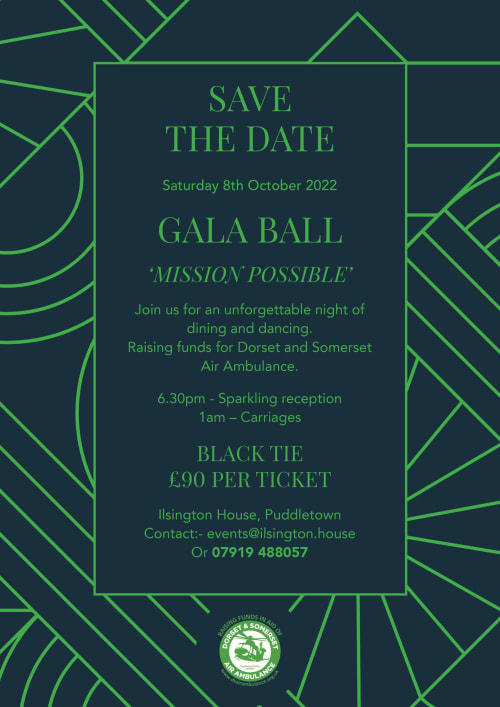 Save the date Gala Ball Poster