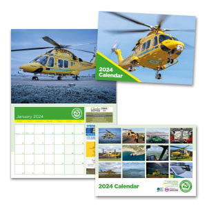 Dorset and Somerset Air Ambulance 2024 Wall Calendar