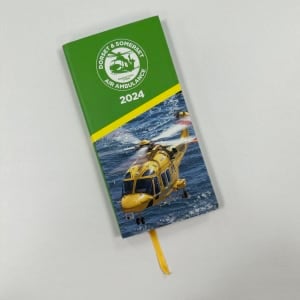 Dorset and Somerset Air Ambulance 2024 Pocket Diary Front