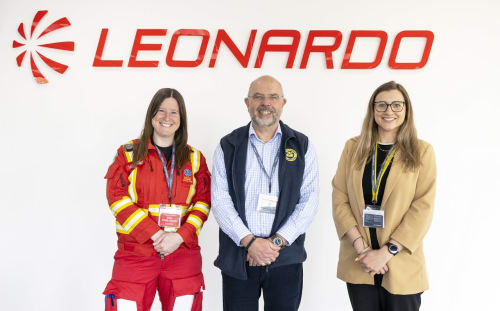 DSAA employees at leonardo UK DIAL session