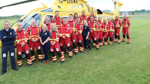 Dorset and Somerset Air Ambulance Scoops Three Prestigious National Air Ambulance Awards of Excellence