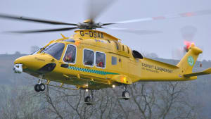 I placed my trust in the amazing air ambulance team