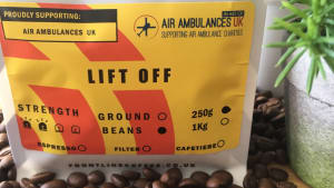 Frontline Coffee Launches ‘Lift Off’ Blend in Support of Air Ambulances UK